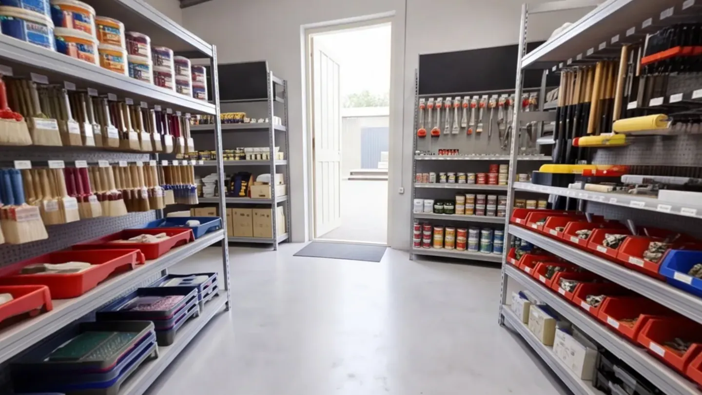 Sample DIY Store: Search, and the space shows the way