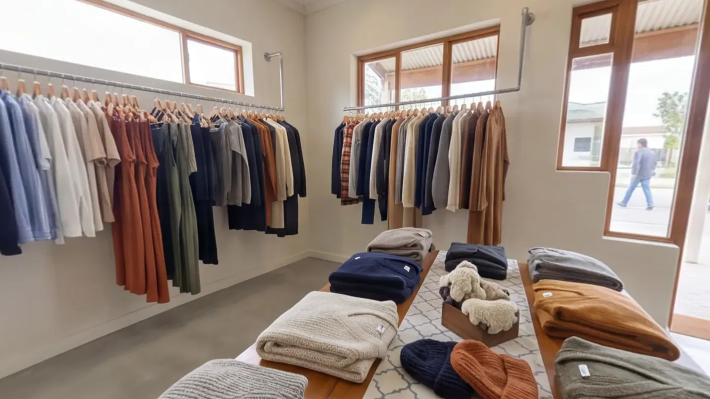 Sample Fashion Store: See what is in stock, and put it aside