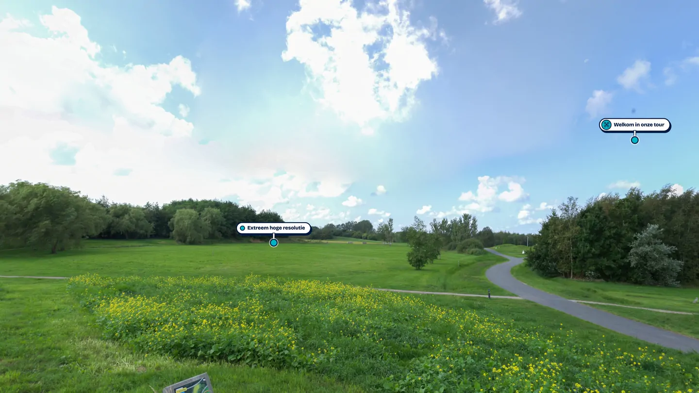 A viewpoint from the park, our 360 tour by the lake.